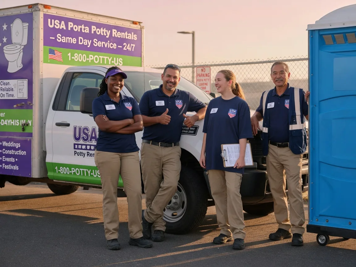 Porta Potty Rental company in Irvine, CA